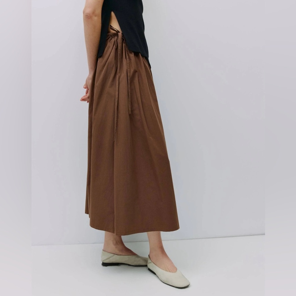 Mod Ref A-Line Kiana Skirt in Brown - Size Small *Brand New - Picture 4 of 11